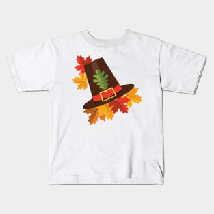 Pilgrim Hat Kids T-Shirt